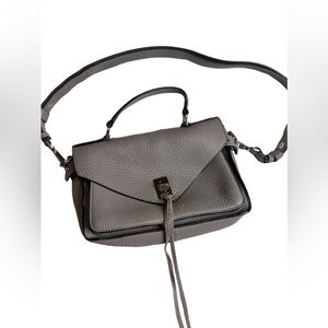 Auth. Rebecca Minkoff Darren Suede Leather Shoulder Bag